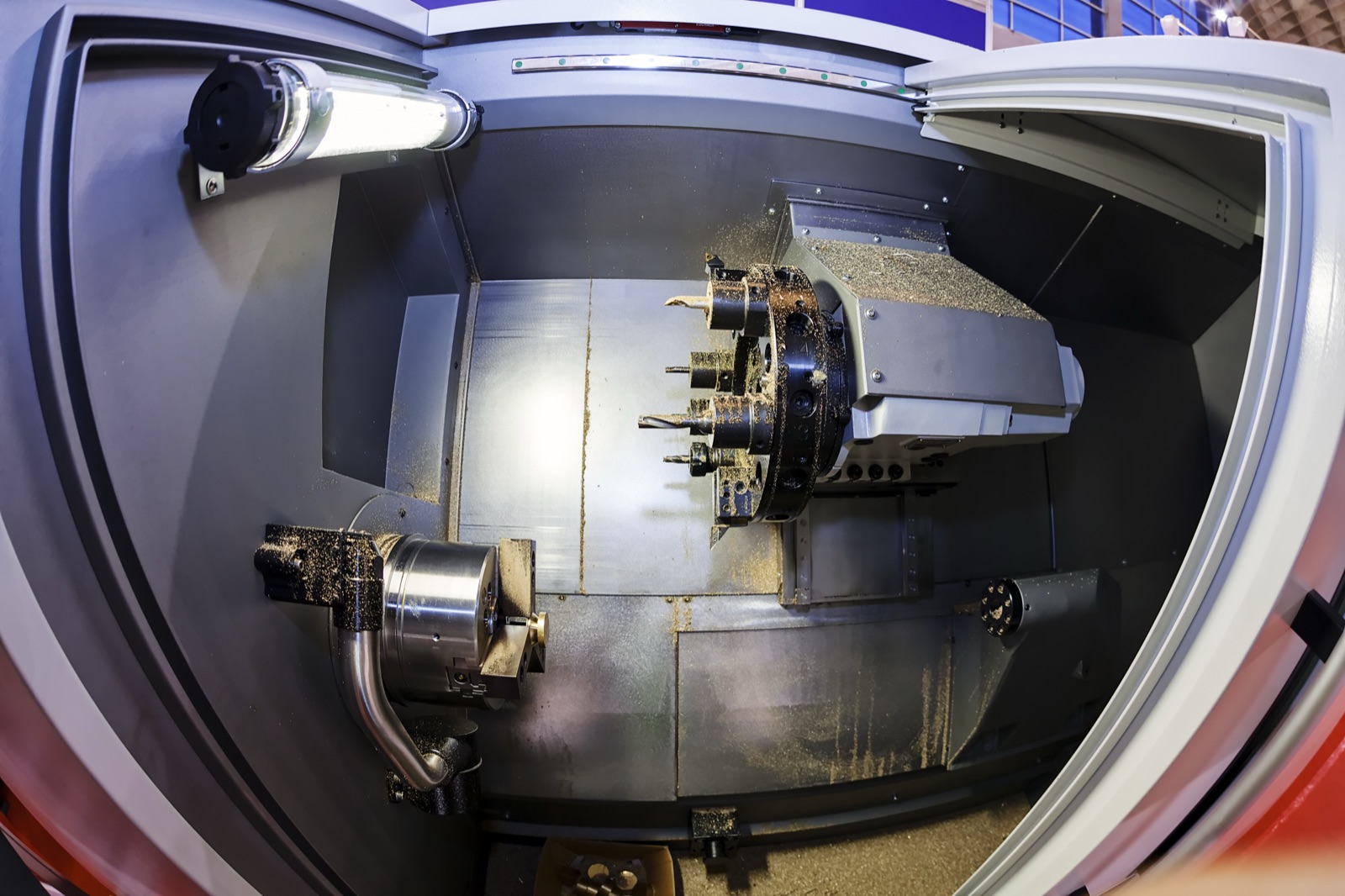 Industrial Lathe in Progress